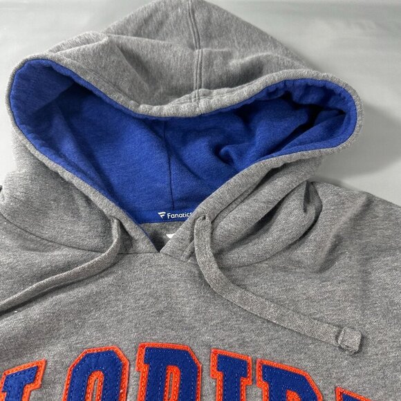 Florida Gator Fanatics Hoodie Mens Embroidered Football Pullover Long Sleeve - Picture 13 of 16